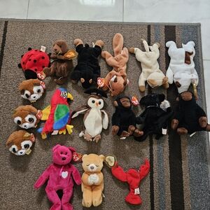 Ty Beanie Baby Vintage Hope the Praying Bear And Other Lot Of 17
